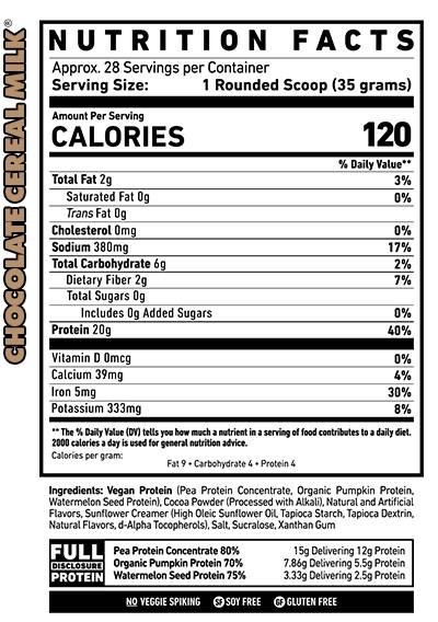 Veganski protein | Matrika na osnovi rastlin - 907 gramov