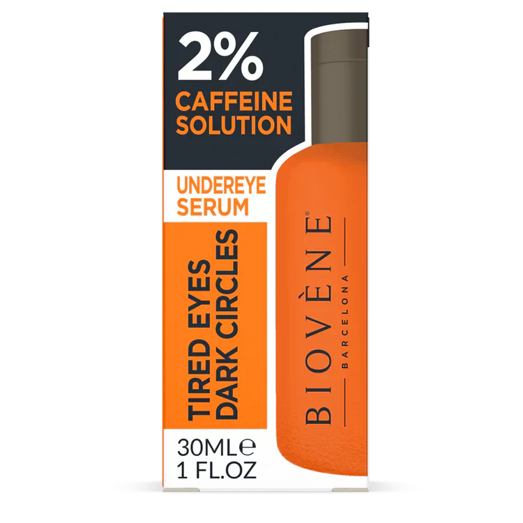 Kofein serum za utrujene oči z 2% kofeinom za pomlajevanje 30 ml