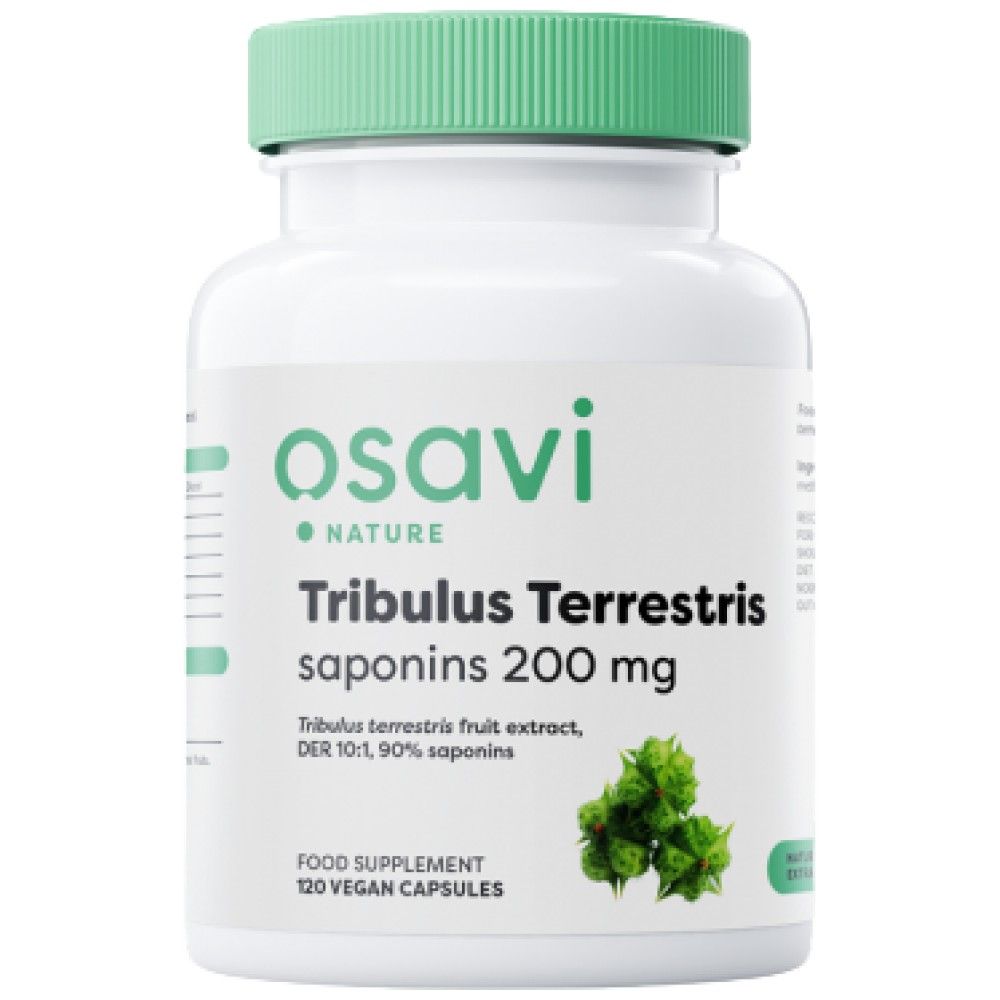 Tribulus Terrestris 90% | 200 mg saponinov - 90 kapsul