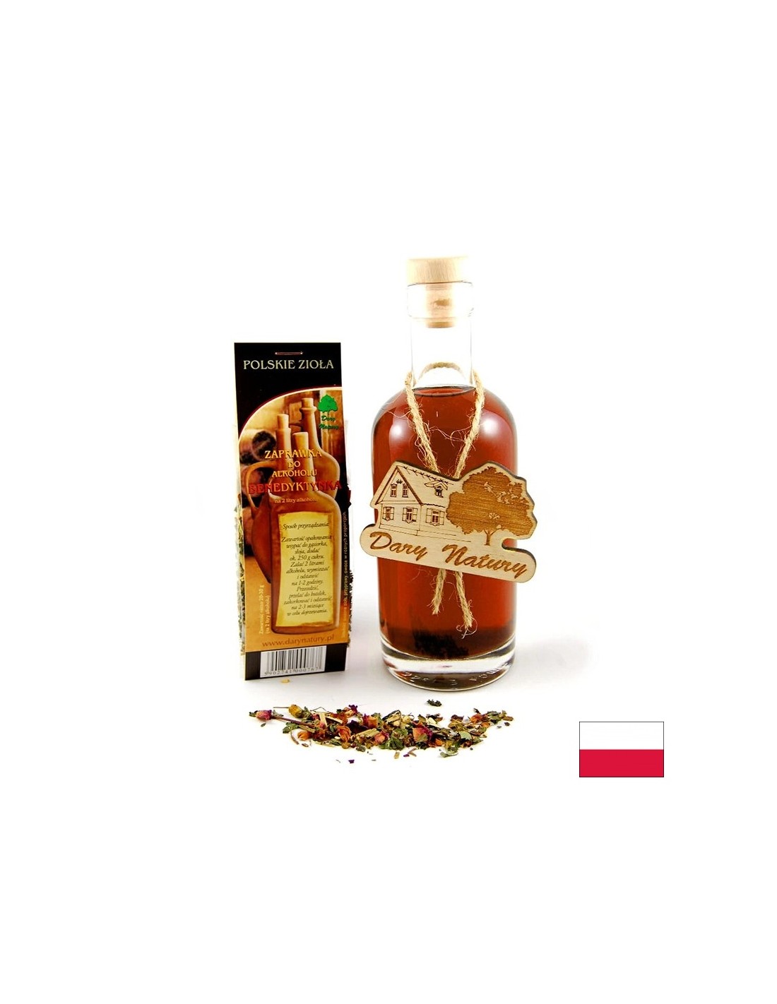 Zeliščna mešanica za tinkturo - benediktinec, 20-30 g <tc>Dary Natury</tc>