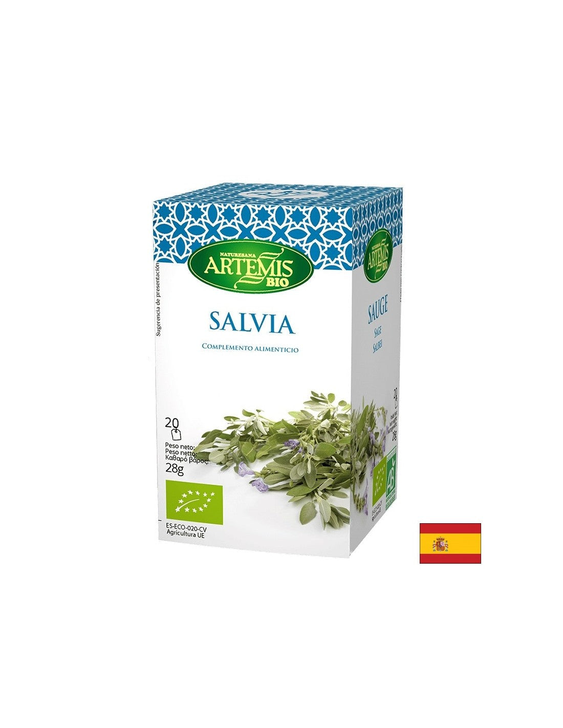 Sage - Salvia, 20 filtrirnih vrečk