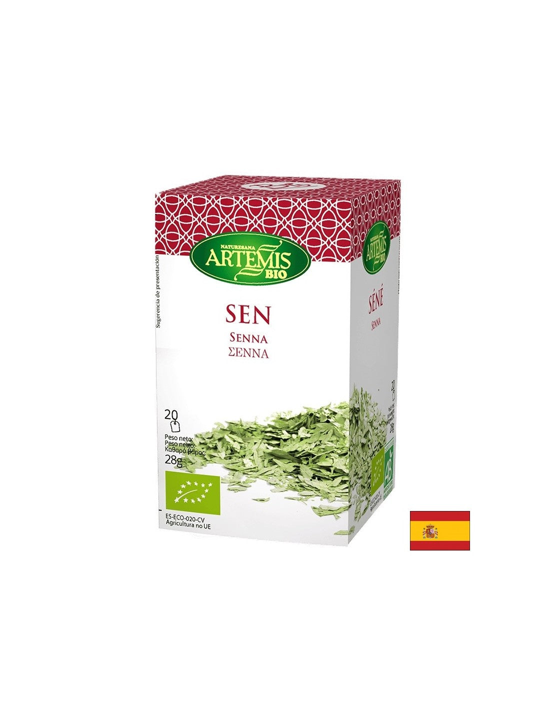 Senna Tea (Leaf) Bio, 20 filtrirnih vrečk
