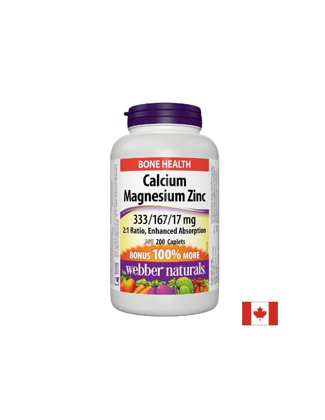 Kalcij, magnezij, cink/ kalcij, magnezij in cink x 200 Caples