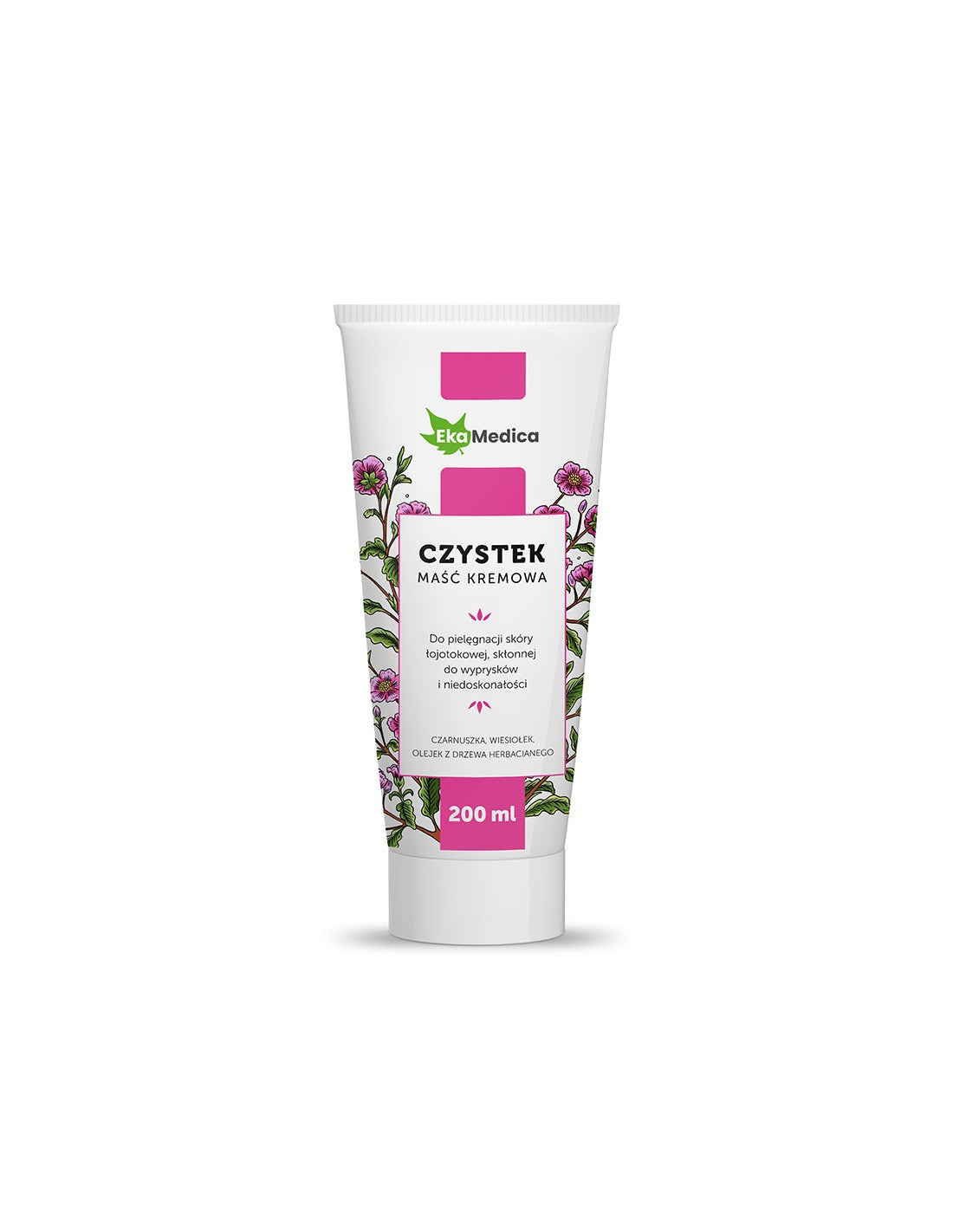 Čistilna krema za obraz in telo, 200 ml ekamedica