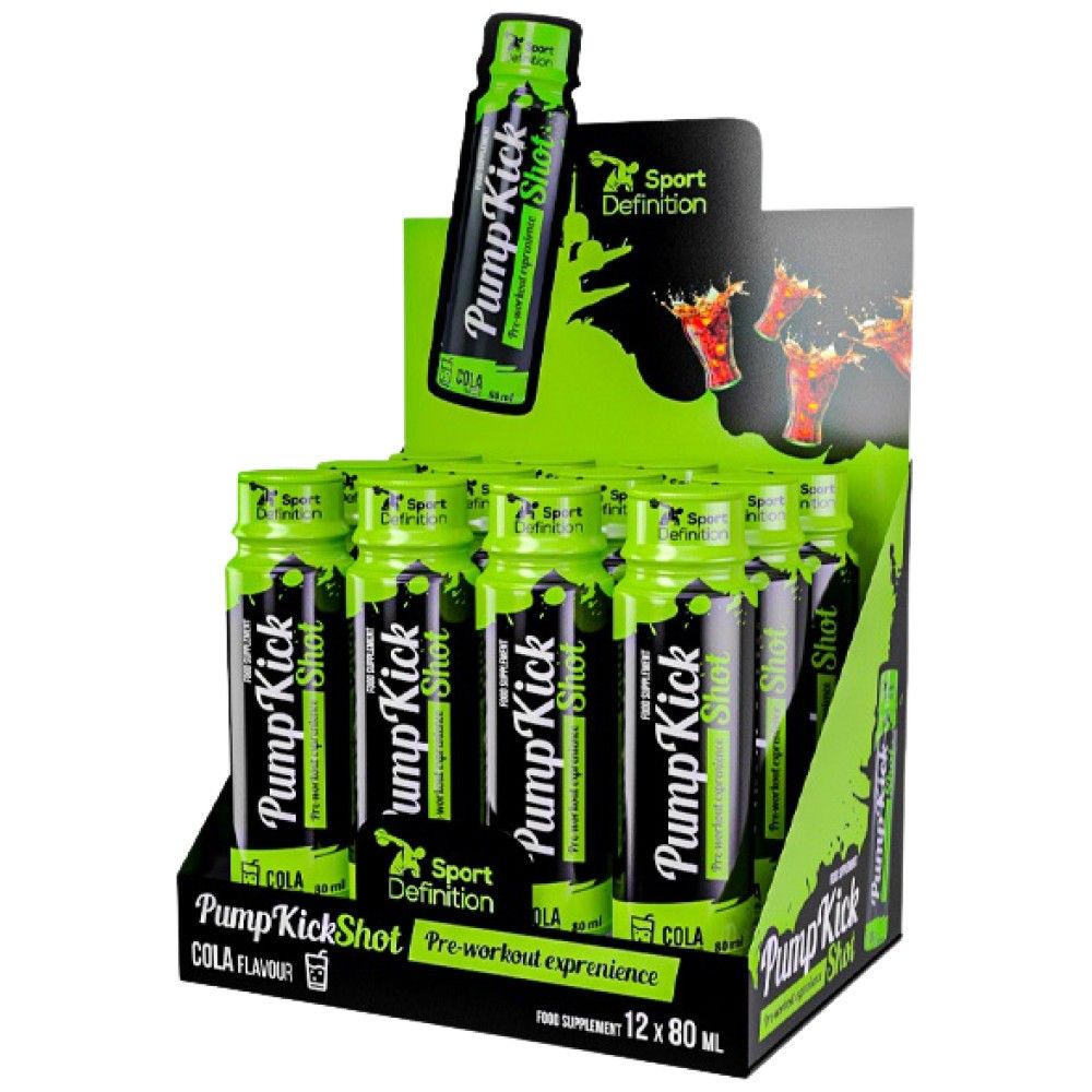 Shot Pump Kick - 12 x 80 ml