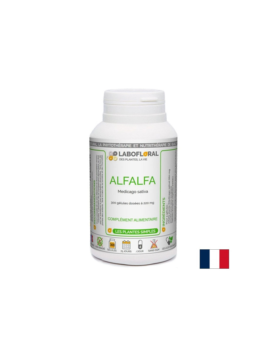 Zdravje in detoks žensk - Alfalfa, 220 mg x 50 kapsul