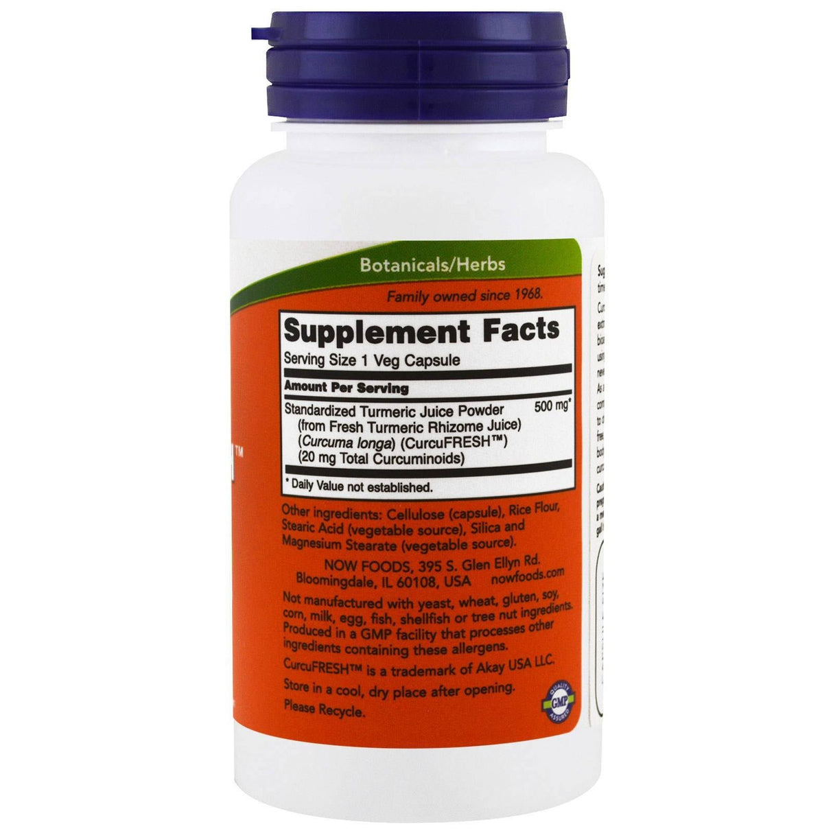 Curcumin / curcufresh - 60 kapsul