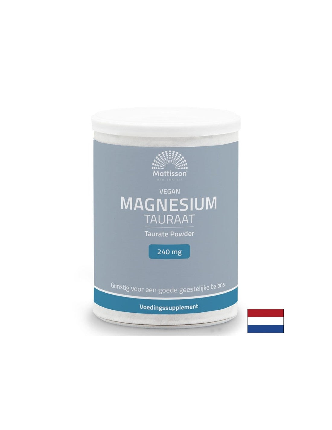 Mišični, srčni in živčni sistem - magnezijev (taurat) vegan, 240 mg x 250g prah