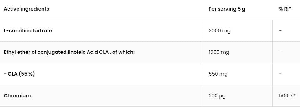 3C | CLA + karnitin + krom 150 gramov