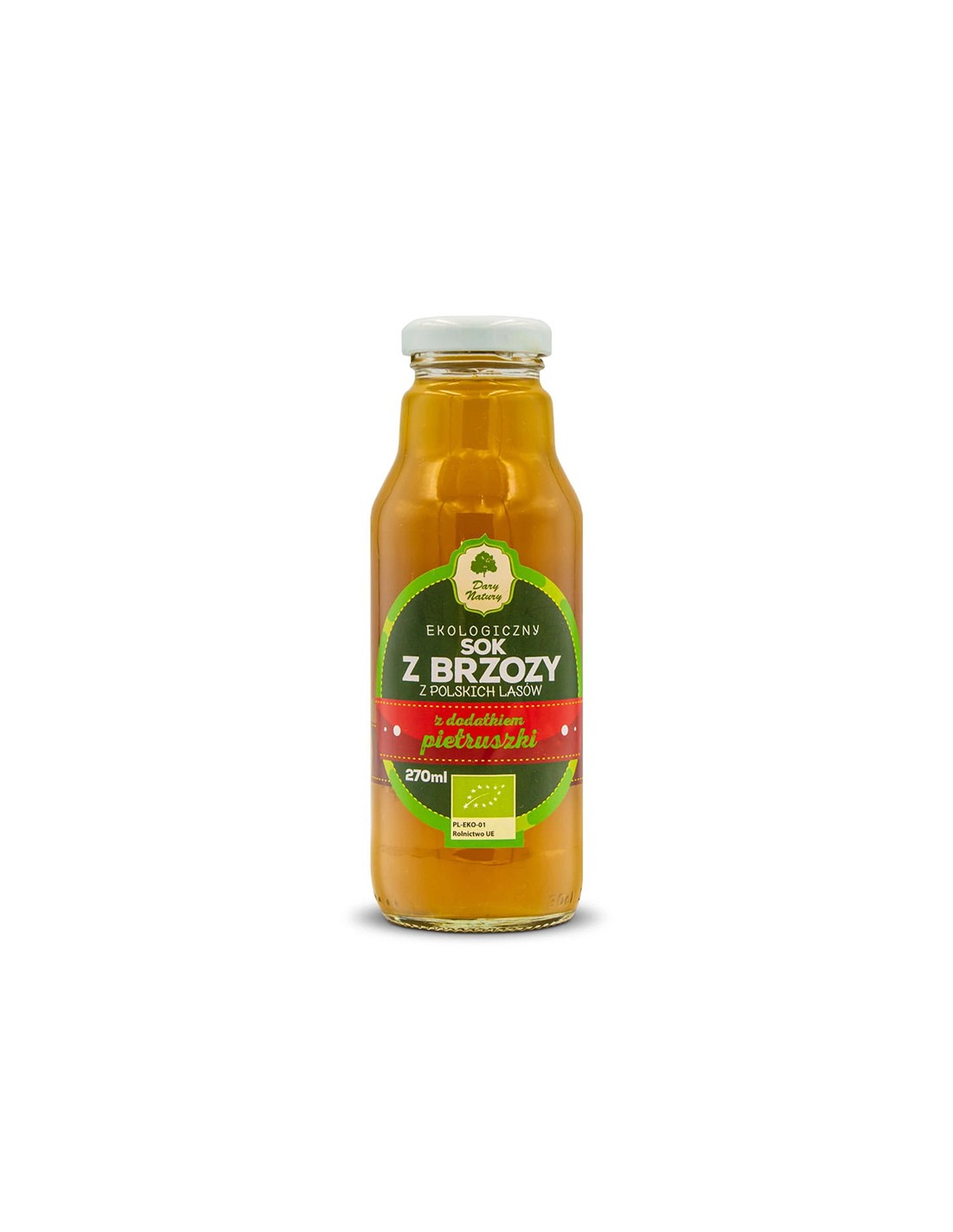 Organska breza in peteršiljski sok - diuretik in razstrupljanje, 270 ml