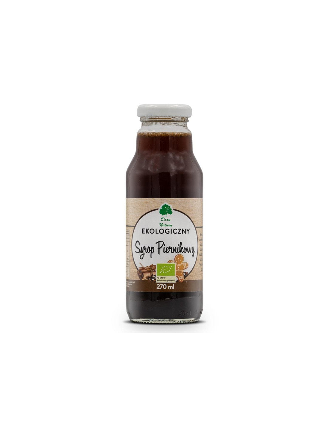 Organski cimetov+zeliščni sirup za dodajanje pijač in sladic - dobra prebava in nadzor nad krvnim sladkorjem, 270 ml