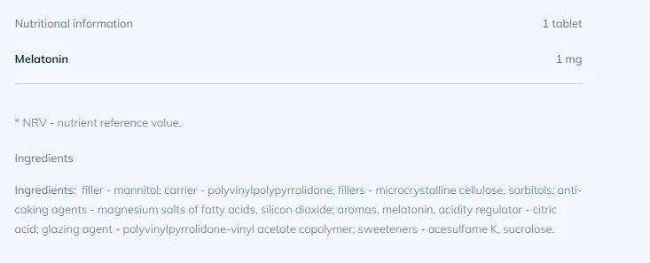 Forsen Fast Melatonin 30 Tabs OLIMP - Feel You