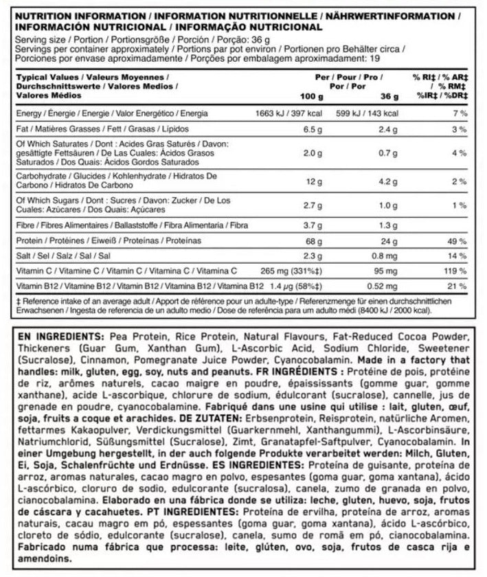 100% rastlinski zlati standard - 0,684 kg