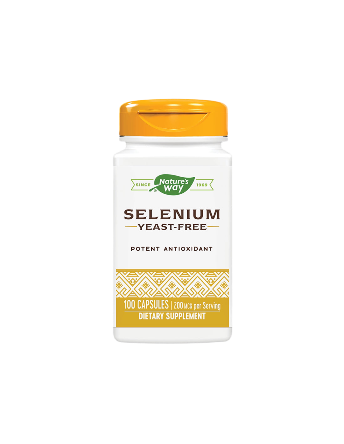 Selenium - Selenium 200 mcg, 100 kapsul narave