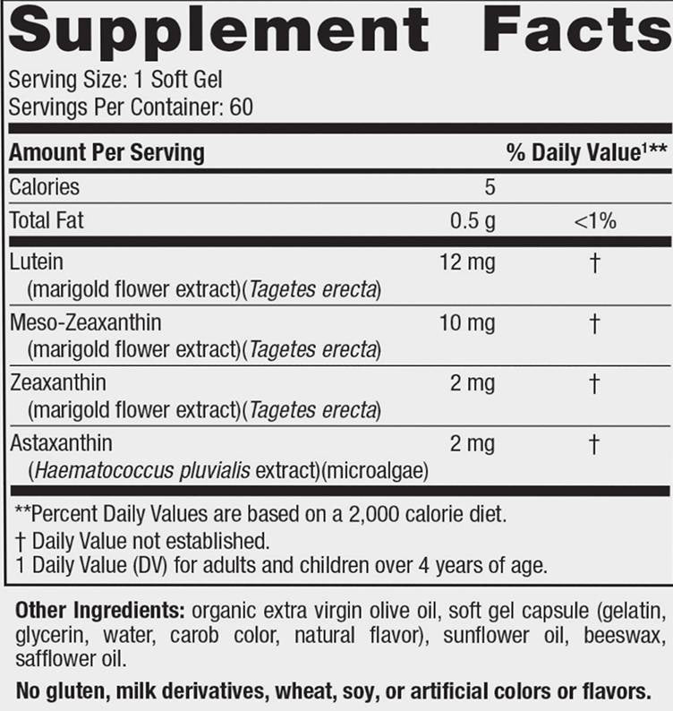 Modra svetloba za oči - 60 gel kapsul