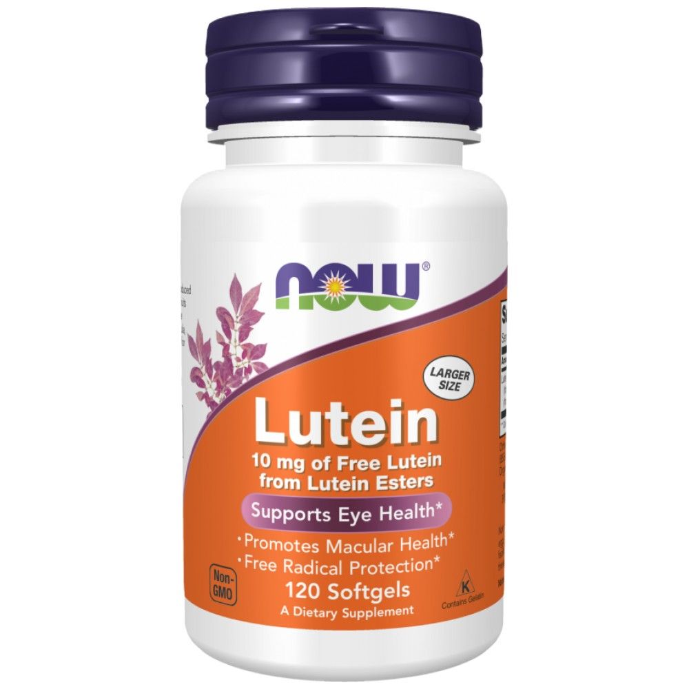 Lutein 10 mg estri - 120 softgelov
