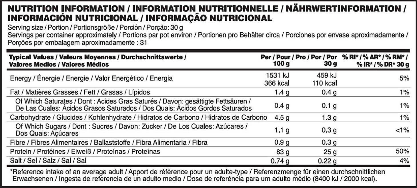 100% izolat zlati standard - 0,930 kg
