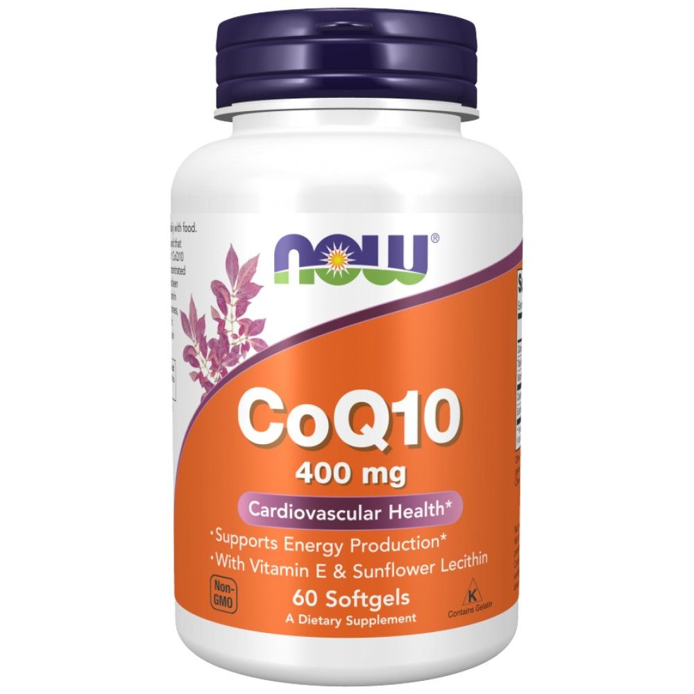 CoQ10 400 mg - 60 gel kapsul