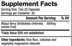 Maqui Berry 500 mg / 60 Caps - Feel You