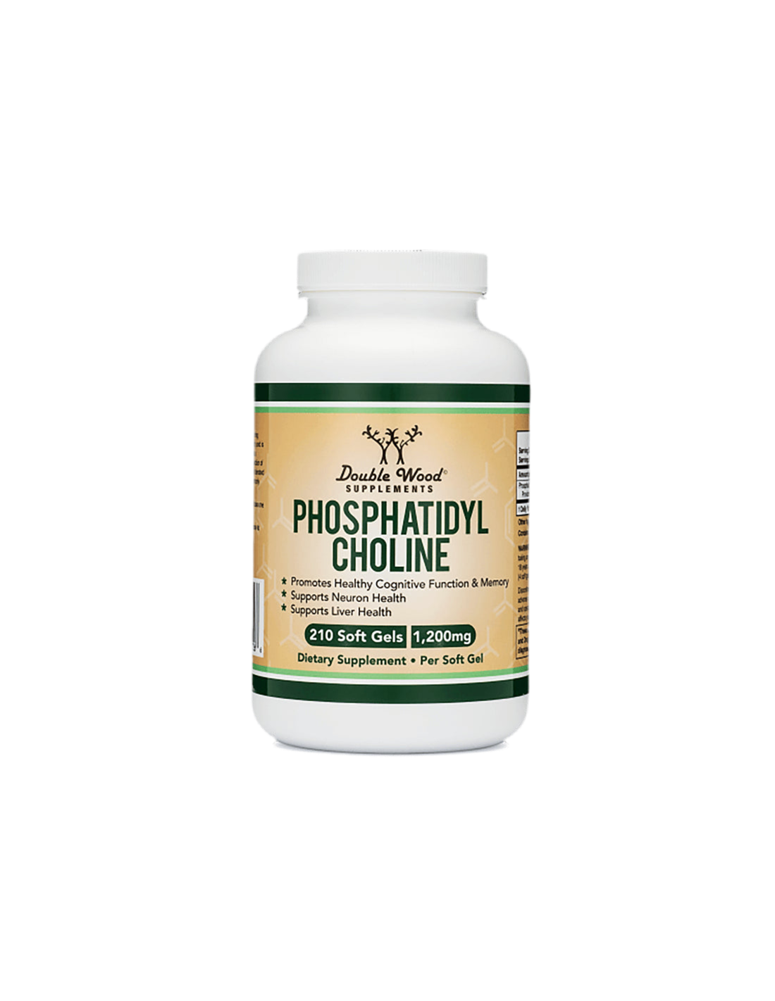 Phosphatidyl Choline 1200 mg - 210 capsules - Nutra Best Europe