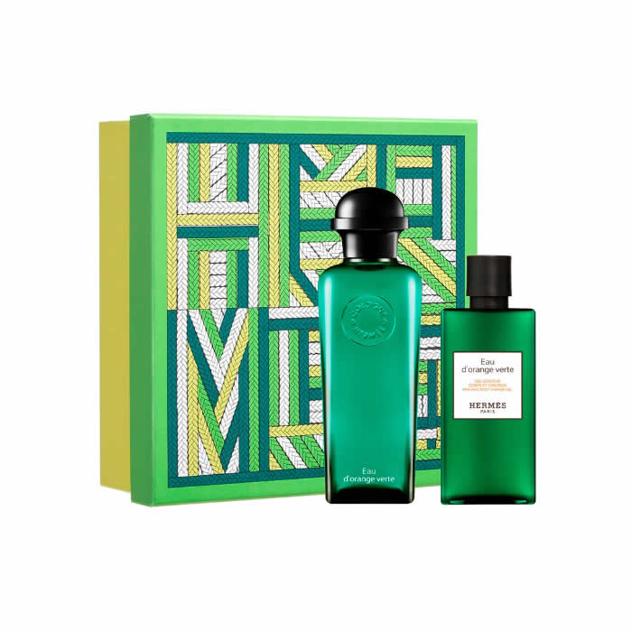 <tc>Hermès</tc> Eau D'Orange Verte kolonjska voda v pršilu 100 ml set 2 kos