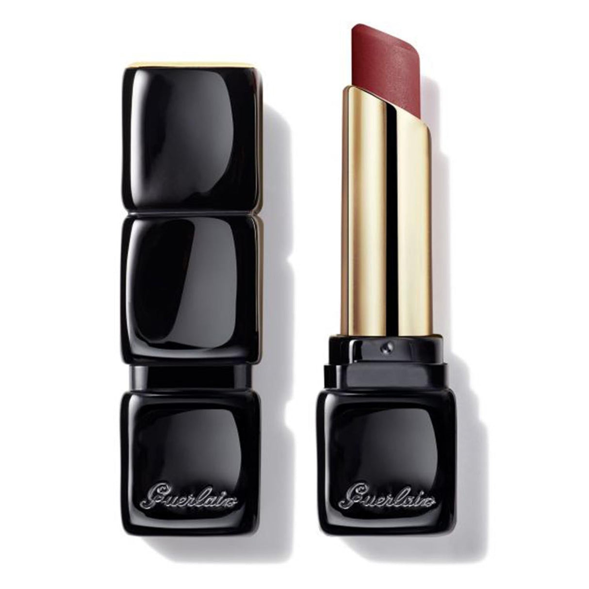 Guerlain Kiss Kiss Barra de labios 214 Romantična gola 1un