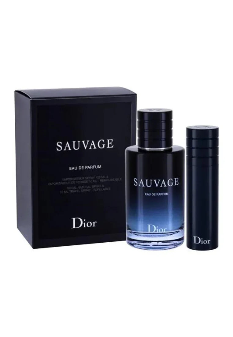 Moški darilni set <tc>DIOR</tc> Sauvage EDP 100 ml + EDP 10 ml