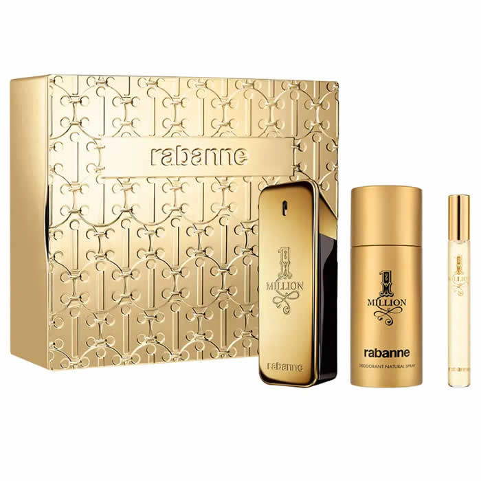 <tc>PACO RABANNE</tc> 1 Million Eau De Toilette Spray 100 ml set 3 kosov