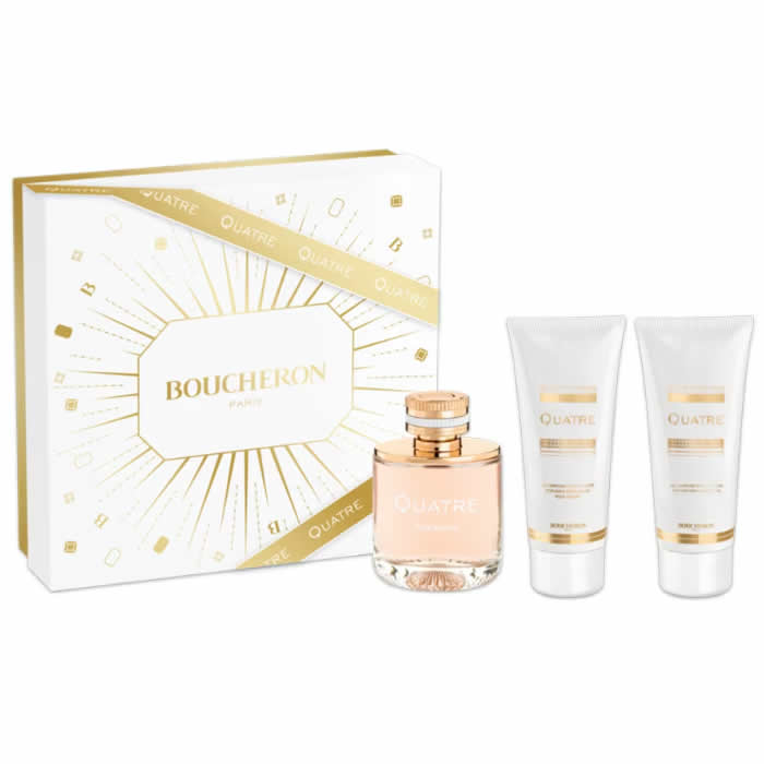 <tc>BOUCHERON</tc> Quatre Iconic za ženske EDP 100 ml + BL 100 ml + SG 100 ml