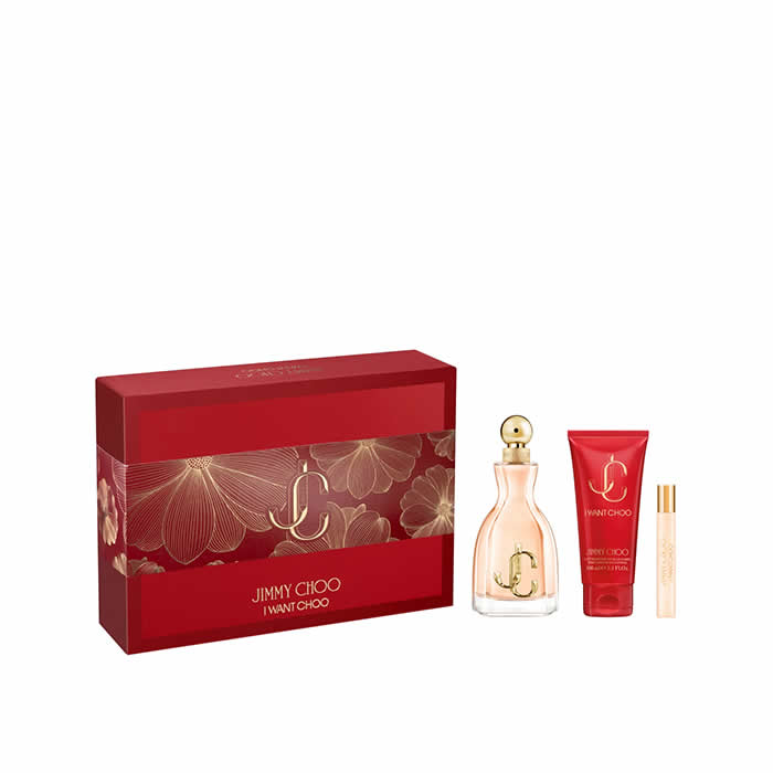 <tc>JIMMY CHOO</tc> I Want Choo parfumska voda v razpršilu 100 ml, 3 kosi