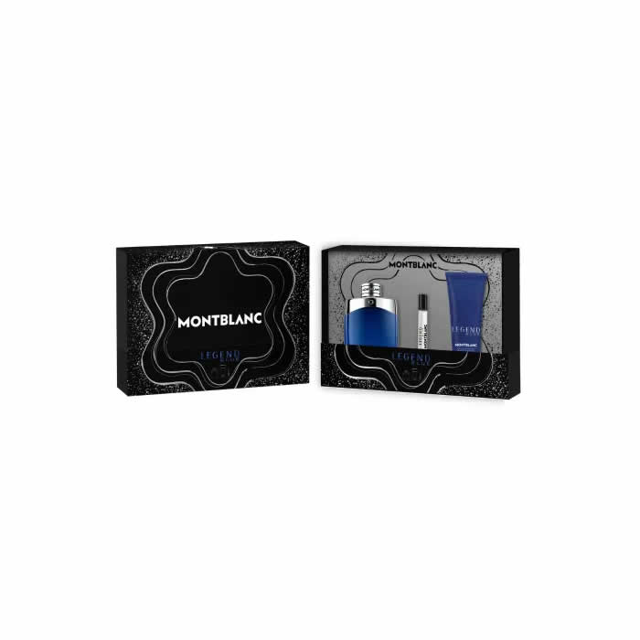 <tc>MONTBLANC</tc> Legend Blue Eau De Parfum Spray 100 ml Set 3 kosov
