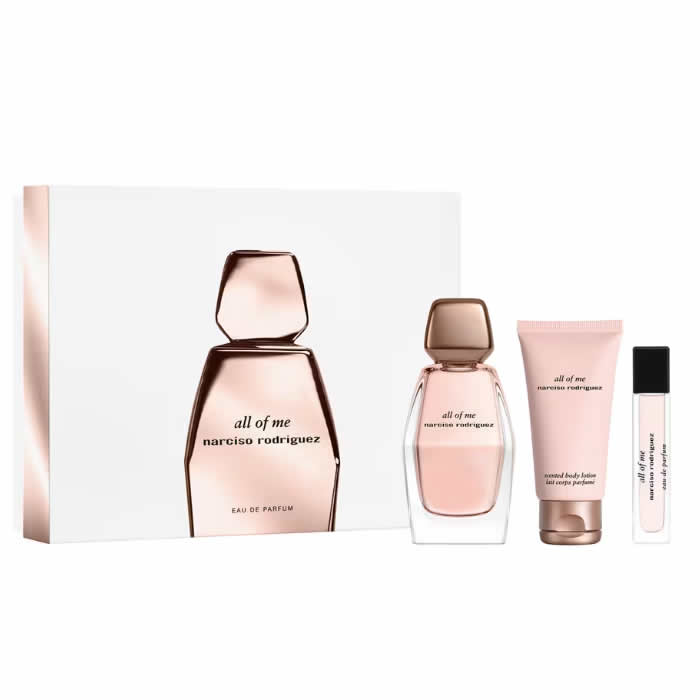 <tc>NARCISO RODRIGUEZ</tc> All Of Me Eau De Parfum Spray 90 ml set 3 kosov