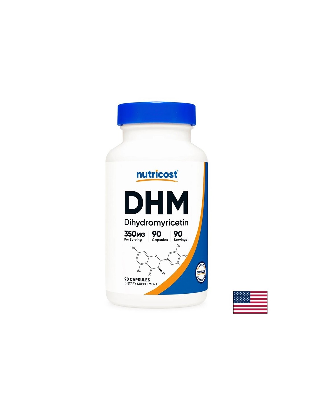 Za jetra s povečanim vnosom alkohola - dihidromiricin DHM, 350 mg x 90 kapsul