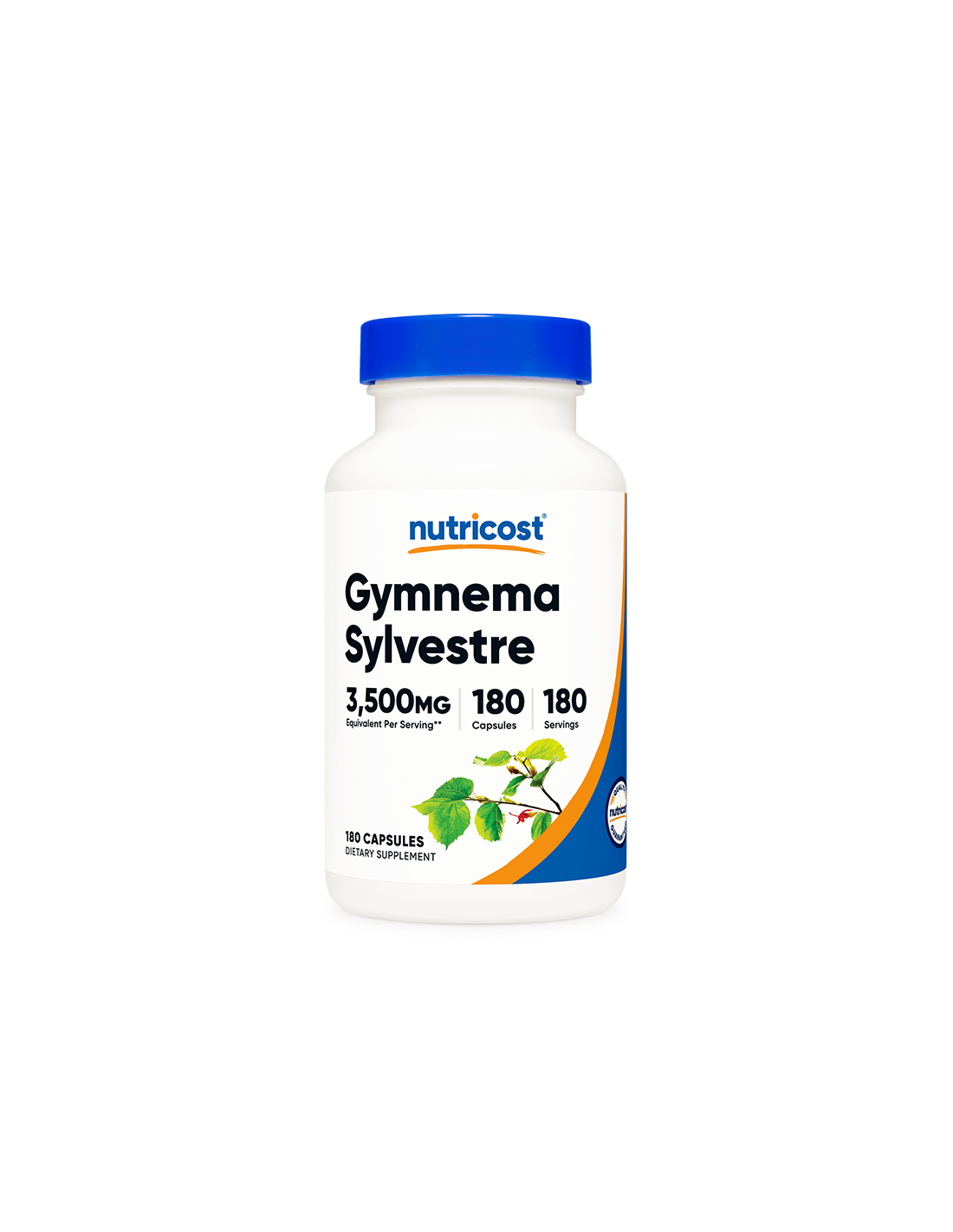 Sladkorna bolezen in krvni sladkor - Gymnema, 3500 mg/180 kapsul, 180 obrokov <tc>Nutricost</tc>