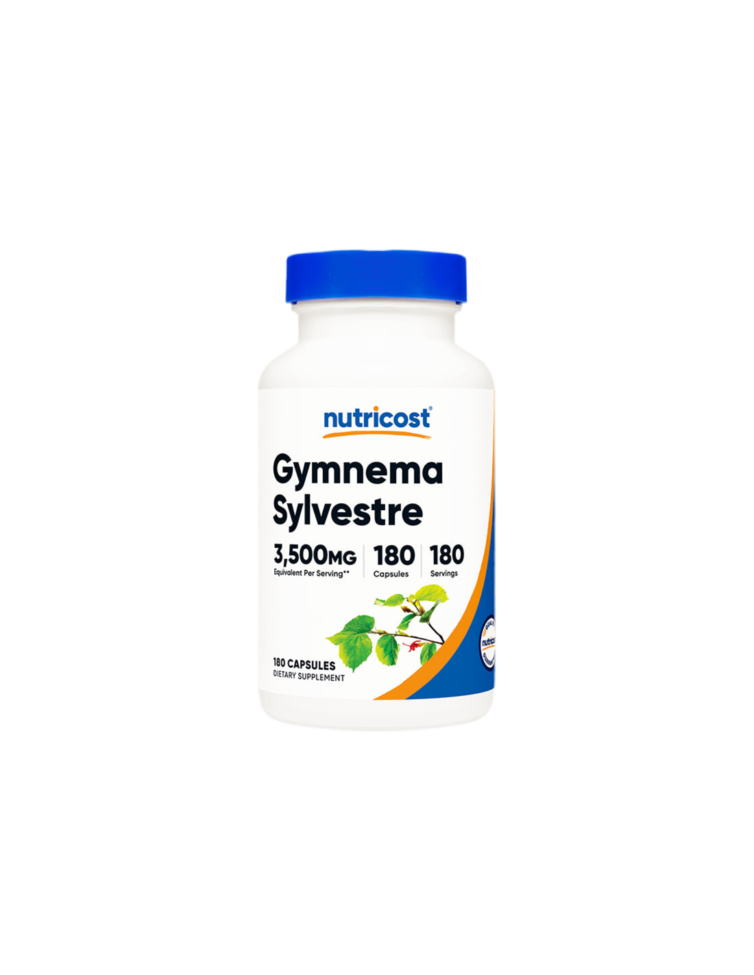 Sladkorna bolezen in krvni sladkor - Gymnema, 3500 mg/180 kapsul, 180 obrokov <tc>Nutricost</tc>