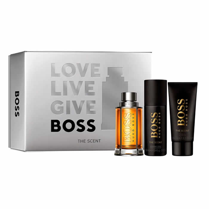 <tc>HUGO BOSS</tc> The Scent Eau De Toilette Spray 100 ml set 3 kosov