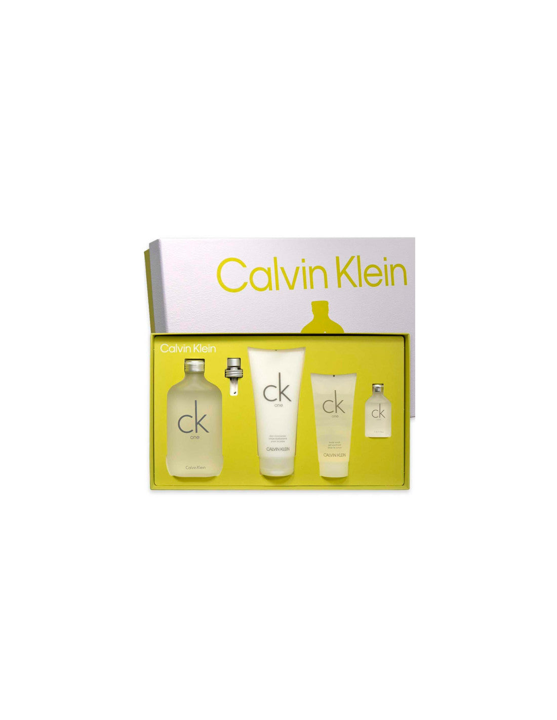 <tc>CALVIN KLEIN</tc> Set Ck One EDT 200 ml losjon za telo 100 ml gel 100 ml mini 15 ml @