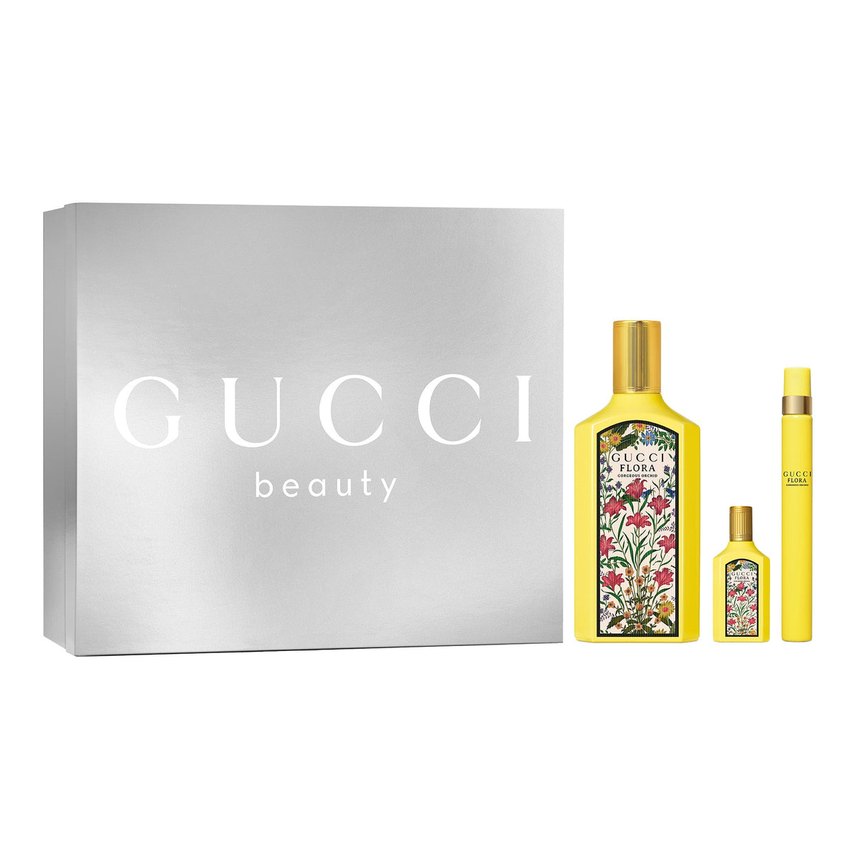 Gucci Flora čudovita orhideja eau de parfum 100ml set 3 kose