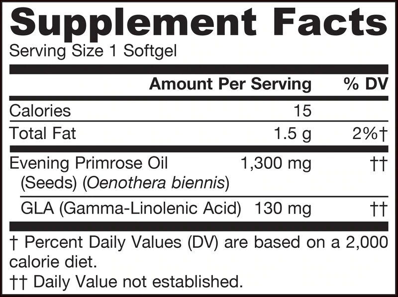 Evening Primrose Oil 1300 - 60 Гел капсули - Feel You