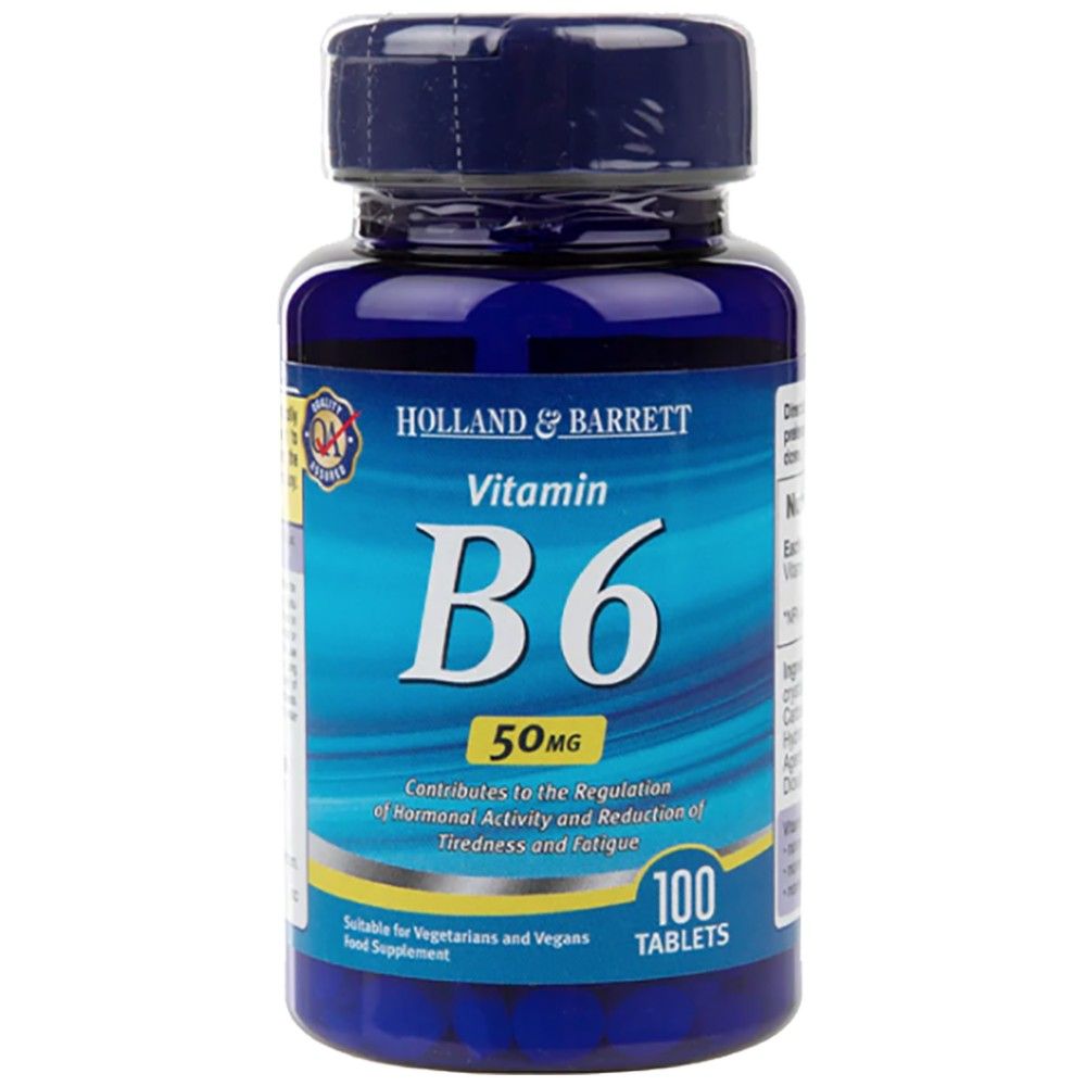 Vitamin B6 / piridoksin 50 mg - 100 tablet