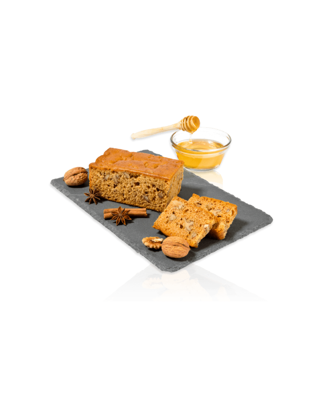 Francoski medeni kruh z orehi - 40% med, 18% orehi, 250 g