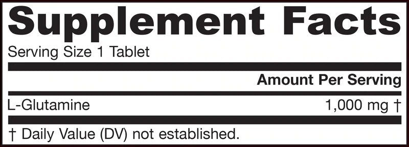 L-Glutamine 100 Easy-Solv 1000 mg - 100 Таблетки - Feel You