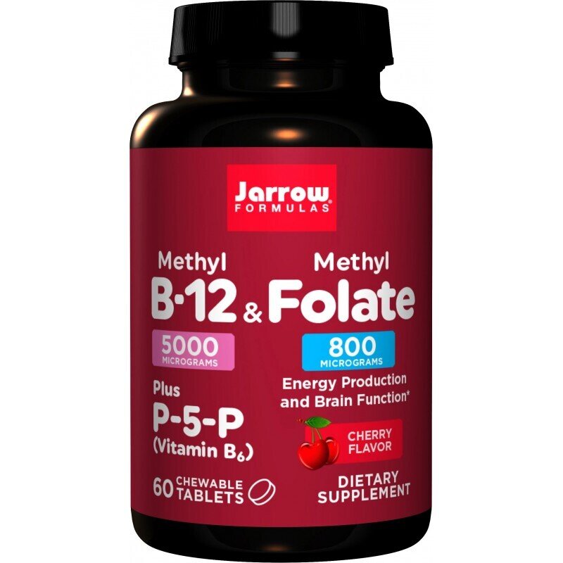 Metil B -12 5000 mcg in metil folata 800 mcg - 60 podjezičnih tablet