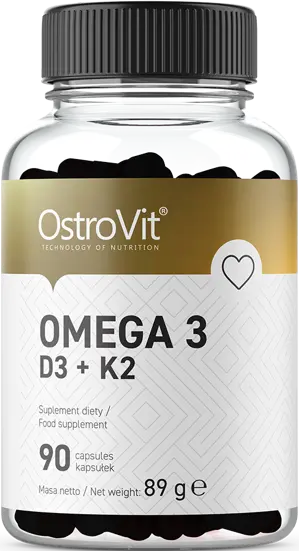 <tc>OstroVit</tc> Omega 3 / D3 + K2 - 90 gel kapsul
