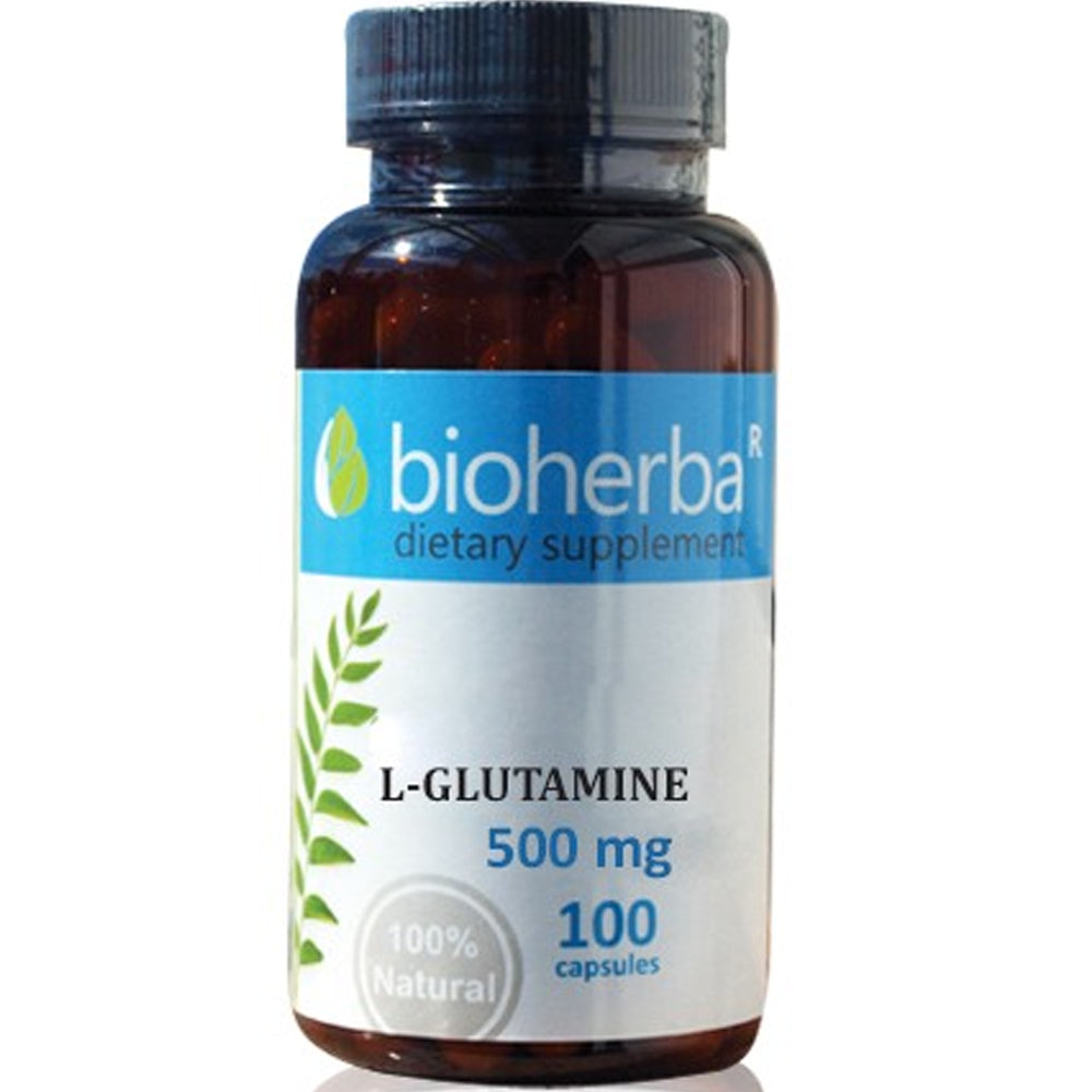 L -glutamin 500 mg - 100 kapsul