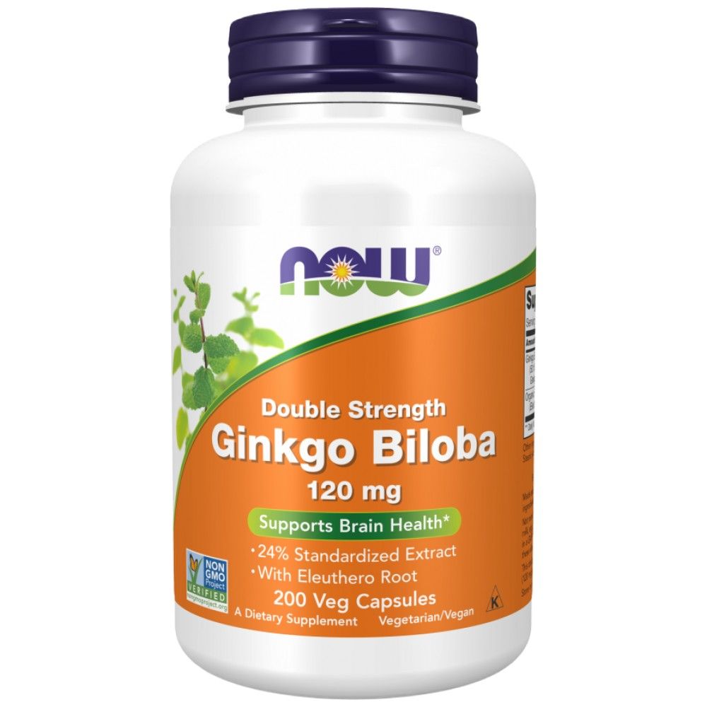 Ginko biliba 120 mg / dvojna trdnost - 200 kapsul
