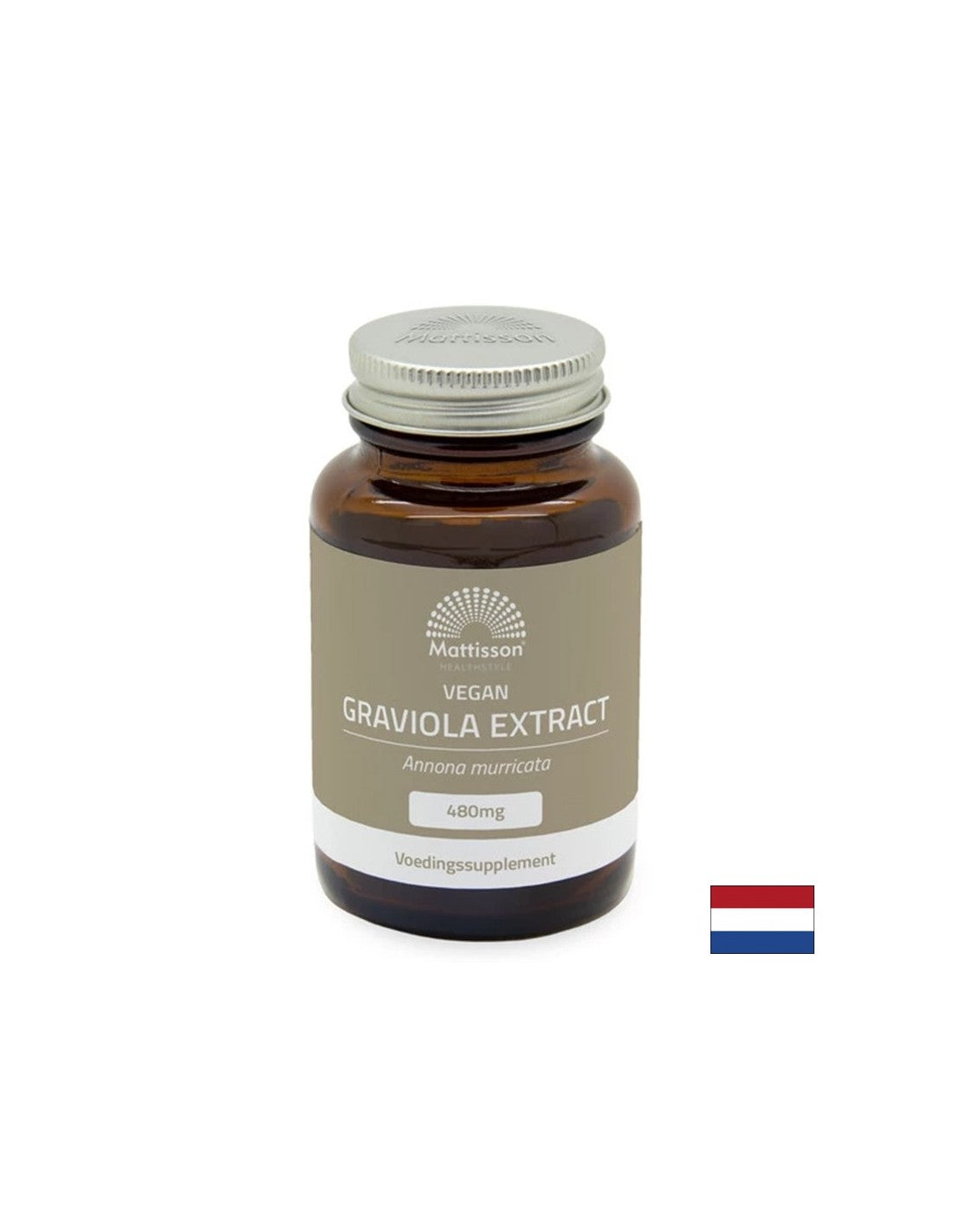 Graviola (sadni ekstrakt) - zaščita antioksidantov in celično ravnovesje, 480 mg x 60 kapsul