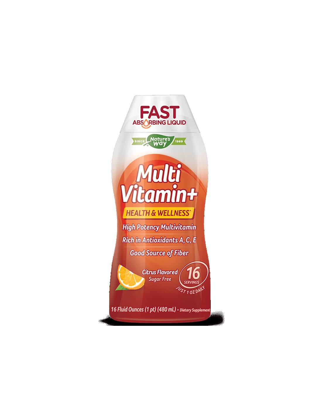 Tekoči multivitamin - energija in močna imunost, 480 ml