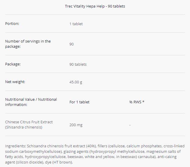 Hepa Pomoč - Schi<tc>san</tc>dra Chinansis 200 mg | Fizično in duševno dobro počutje - 90 tablet