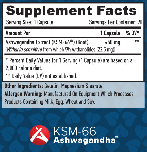 Caps Ashwagandha KSM-66 /90